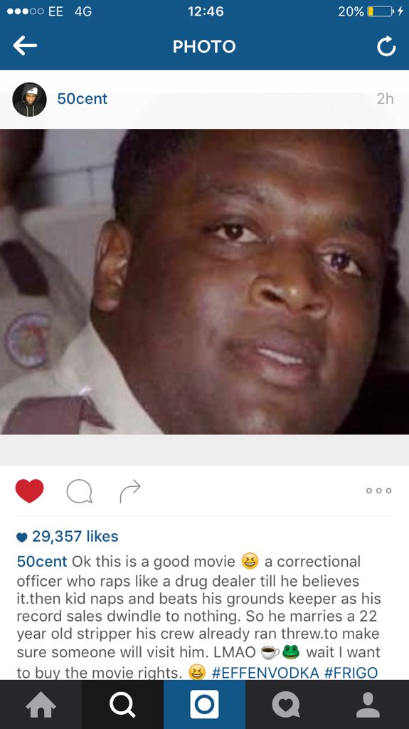 TheRealLamz's tweet photo. Maybe Rick Ross shouldn't have replied to 50 Cent 😩 https://t.co/K3r4pIh1Y4