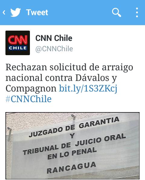 CChavezMatus's tweet photo. IMPRESENTABLE @FiscaliadeChile PROTEGEN a #Davalo ¿IGUALDAD para TODOS? https://t.co/6Up0mpFb0M #NoMasLumpenenChile