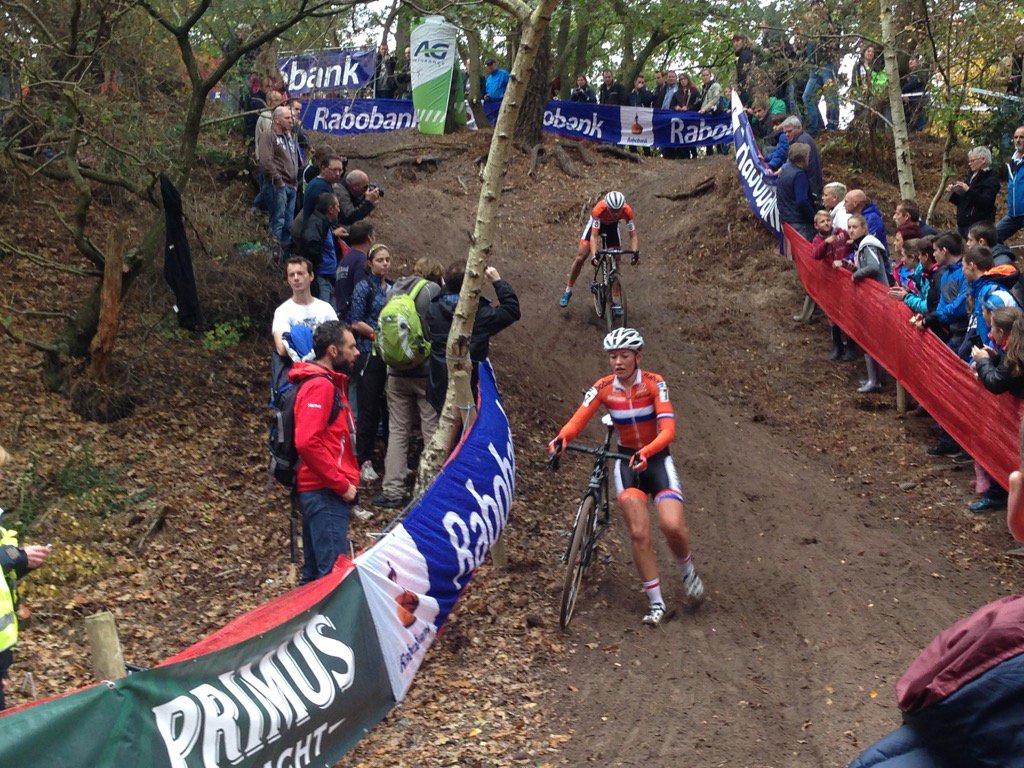 De Nl dames op de nootjes berg #EKveldrijden