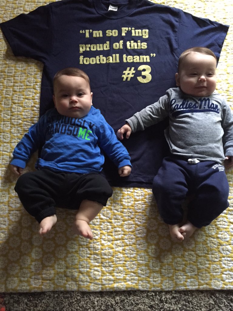 tyler_palko's tweet photo. My boys getting ready 4 their 1st @GoPittFootball game at @heinzfield  vs ND then this came in the mail #Hail2Pitt https://t.co/bolHkoHLgT