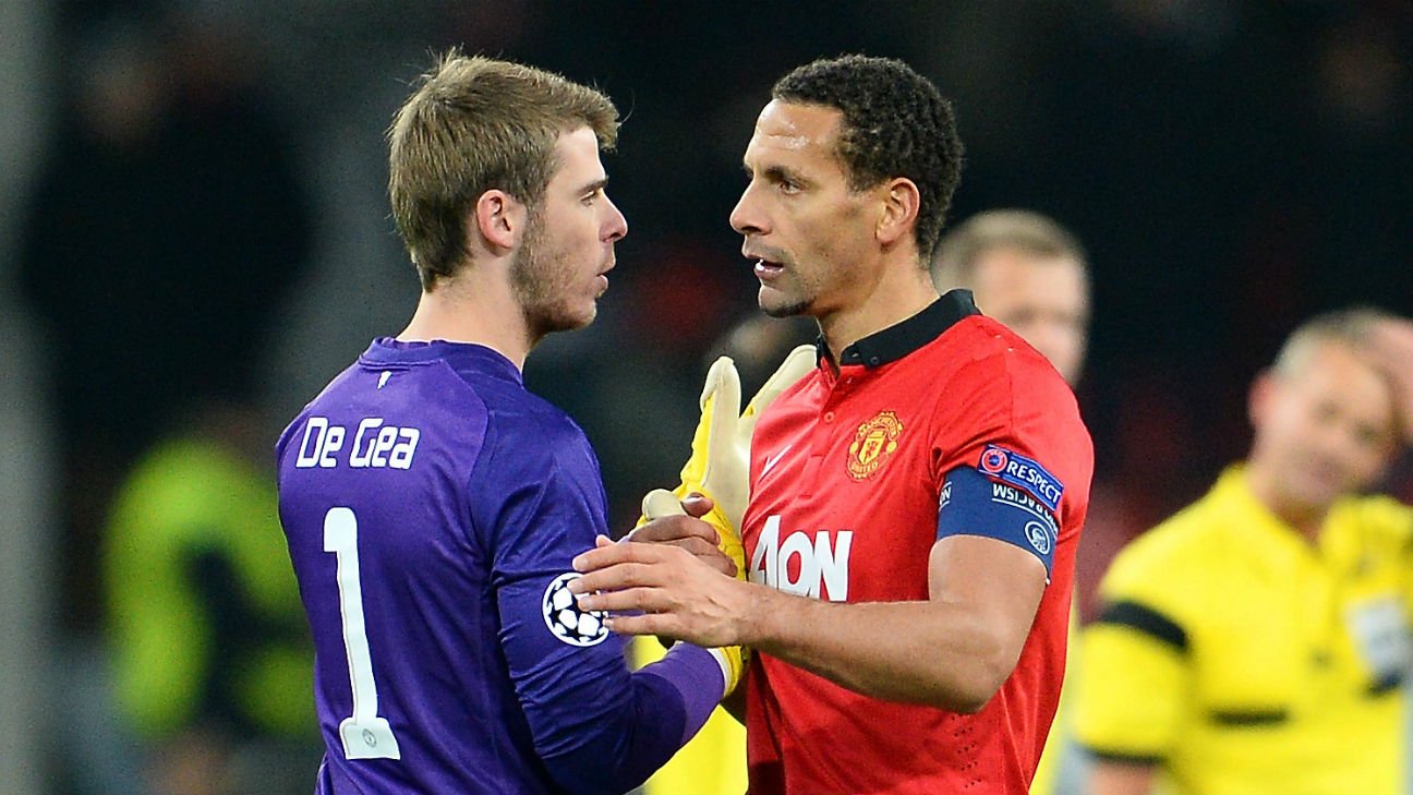 Happy birthday to David De Gea and Rio Ferdinand! The keeper turns 25 while his former teammate is 37. 