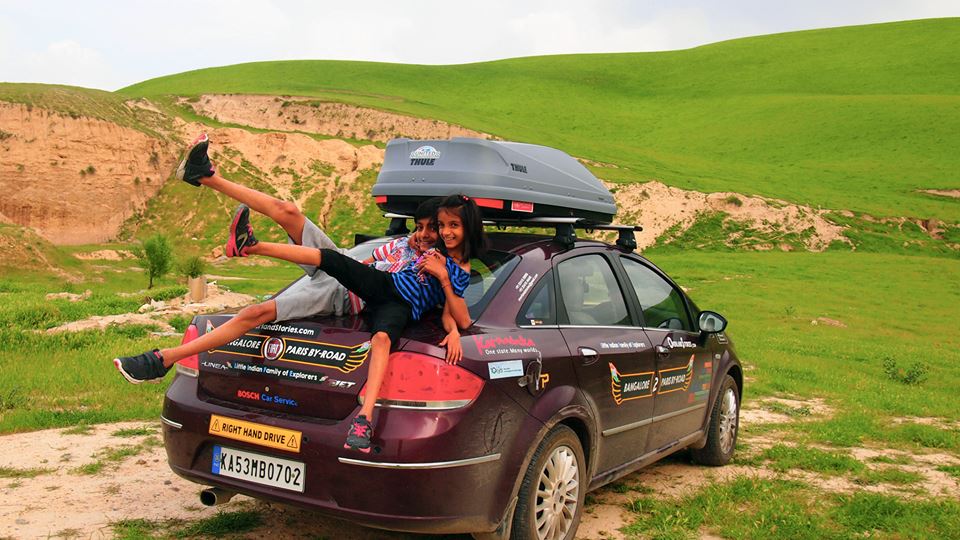 IndiaToday's tweet photo. Meet the #Baids: The family that travelled from India To France...by road!
https://t.co/5tNVBCT7Lr https://t.co/sBBtMBZJPa