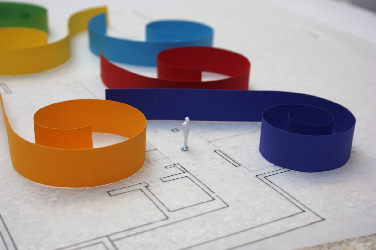designbyBekker's tweet image. Experimenting with the floor plan. #sketchmodel #sketching #model #interiordesign #design @InteriorsDJCAD