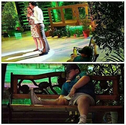 TomCallsx100's tweet photo. Tinulugan mo ang dalawa @BaebyBaste hahaha 
#AldenMaineHapeeTogether https://t.co/O7Pefx3yHd