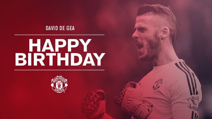Happy birthday to the greatest goal keeper in the David De Gea!!   