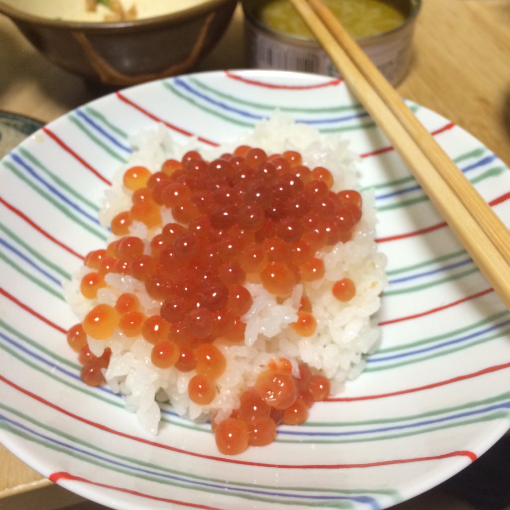 nunmori's tweet photo. いくら美味かった https://t.co/2G3WV7nDNH