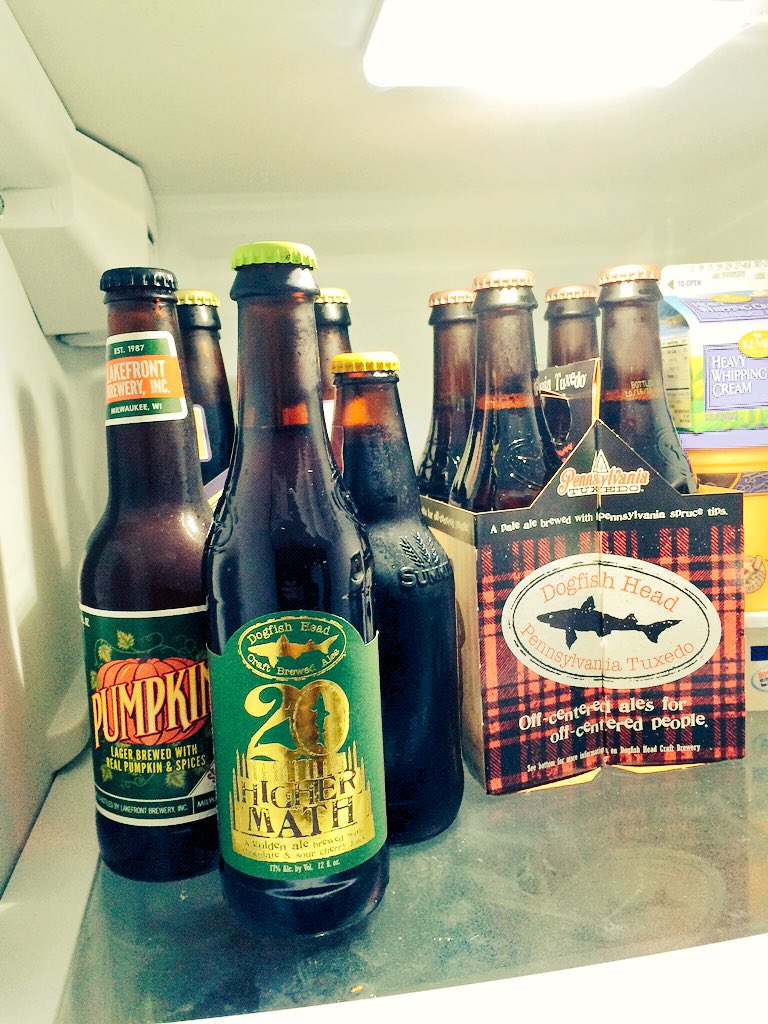 Craft_Bev_Cody's tweet photo. My fridge is cooler than yours...@dogfishbeer #offcenteredpeople #craftbeer https://t.co/cje0QSlDgz