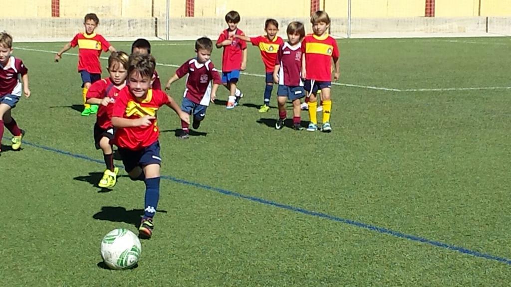 lospalacioscf's tweet photo. Primer partido de nuestros BEBES. El primer paso de la futura cantera. https://t.co/O3ExPNZvQF