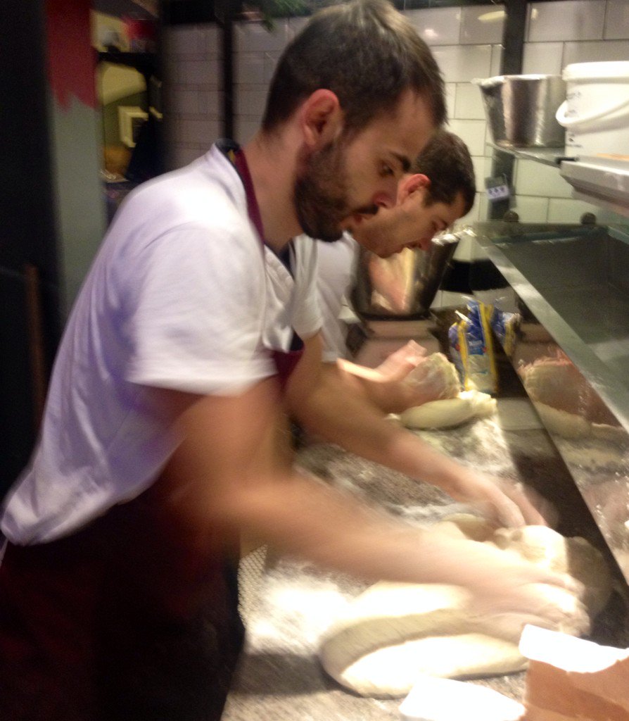 osterialucio's tweet photo. Pizza dough being prepared, ready for dinner! @Deliveroo_DUB #pizza #italian https://t.co/5H4EUDesgi