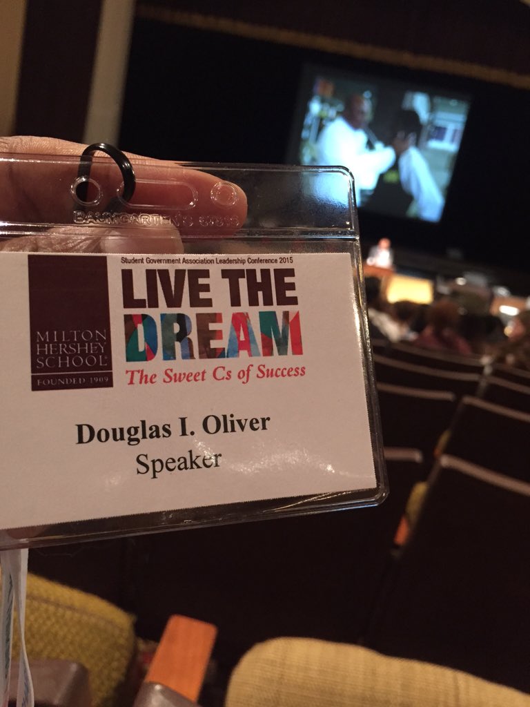 douglasioliver's tweet photo. Honored 2 talk with my li'l bro's &amp; sis's at the @miltonhershey Student Government Leadership Conference #milt4life https://t.co/68Te1Abo6m