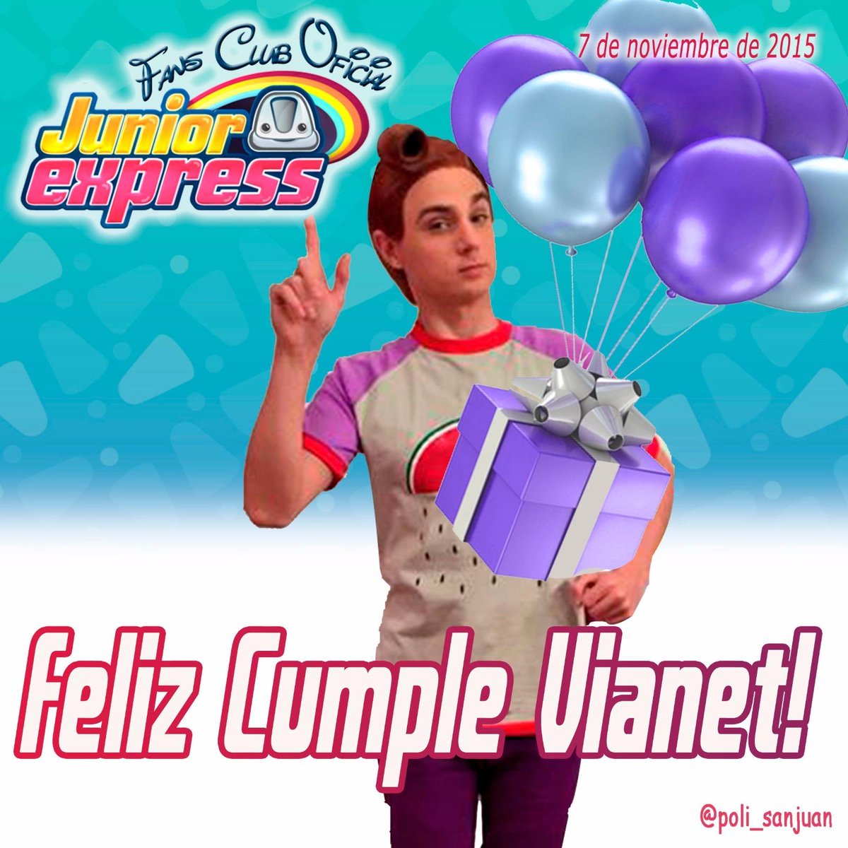 FCJuniorExpress's tweet photo. Hoy es el cumple de la presidenta de la sede Mexico del Fans club  , feliz dia Vianet! Te queremos! https://t.co/dNaOJuVngv
