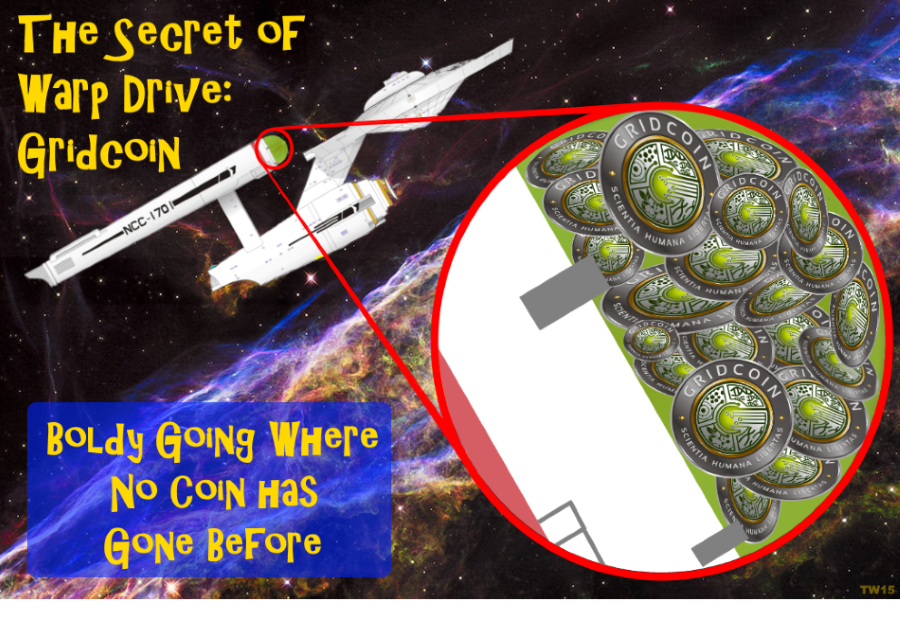 WanDoody's tweet photo. Warp Drive Secret Revealed!  (#Gridcoin) https://t.co/b7PMrhCsD4