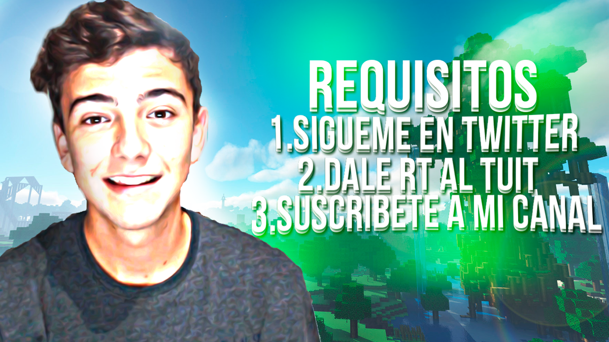 ❤ SORTEO CUENTA MINECRAFT PREMIUM ❤

RT, sígueme y suscríbete a mi canal de YouTube para participar en el sorteo!! 😝
