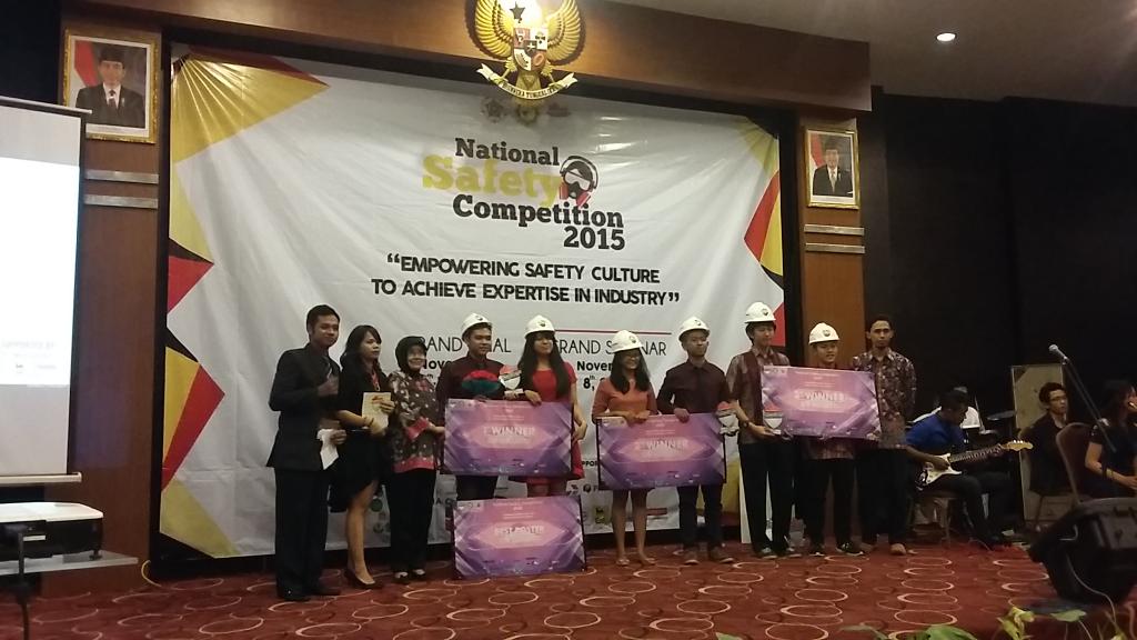 Dan ini dia para pemenang National Safety competition 2015