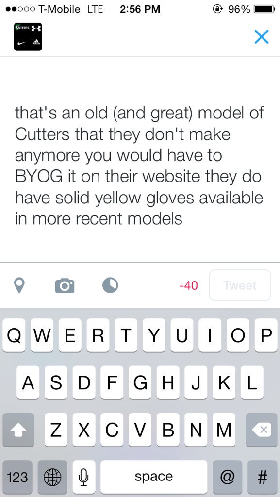 Football Glove Porn tweet media