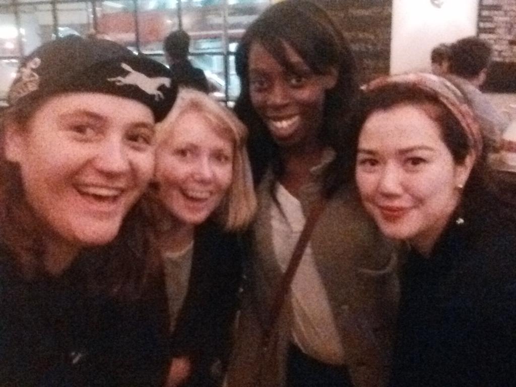 anni_vaananen's tweet photo. #nodegirlsldn beer time! @a_nitacz @minaorangina @nofootnotes https://t.co/Ql7eZLV71l