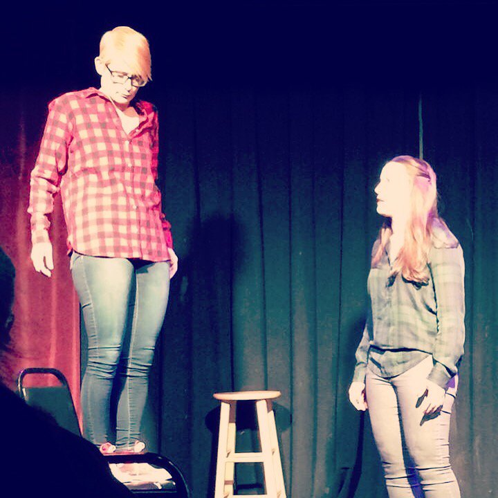 So much fun at the <a href="/DnvrImprovFest/">DenverImprovFestival</a> last night!
#Baus
#whatsthedif
#XmasLumberjacks