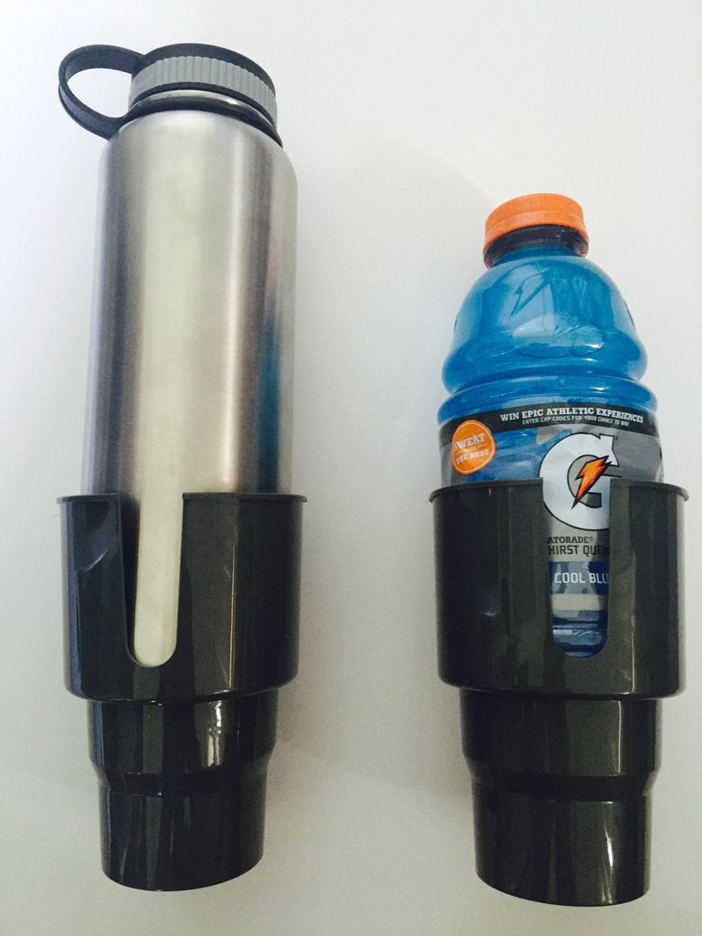 Popcornexpress's tweet photo. Introducing the Smart Kup..car cup holder made to fit bottles up to 3.9" in diameter.  808innovate@gmail.com https://t.co/KjQS0olxBt