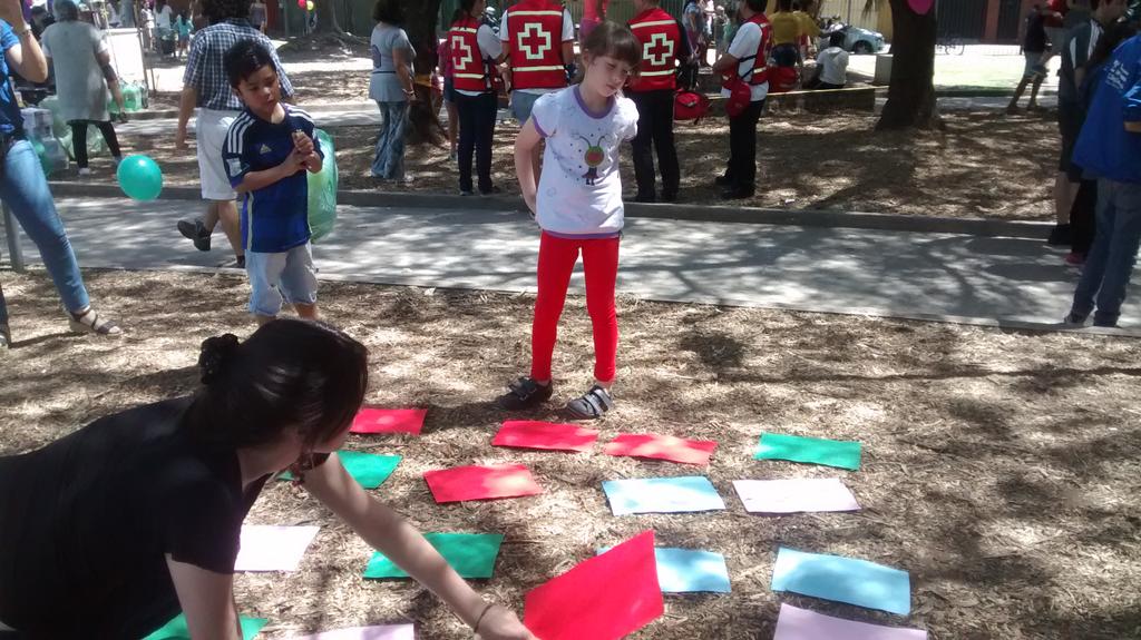 Florencia090419's tweet photo. #CBJLasFlores #RedSapucay #Cujuca una mañana diferente, divertida, muchos juegos en Plaza AlmaFuerte @jorgemacri https://t.co/xJoCio7yGI