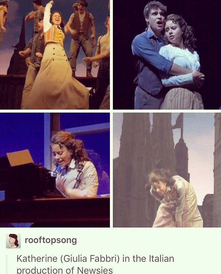 JaffaJones00's tweet photo. @StefunnyStyles Are you seeing this? WHERE ARE HER POWER BANGS?! 😱😱😭
#newsies #powerbangs https://t.co/asocPmekN3