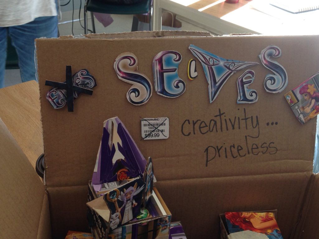 szerminska's tweet photo. Up cycling in the name of creativity... #OAEAandSTEAM2015 https://t.co/53CRAB94CV
