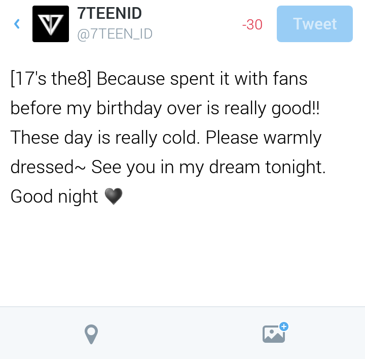 7TEENID's tweet photo. TRANSLATION 🙌 @pledis_17 - once again,#HAPPYTHE8DAY !! https://t.co/lUB2gBs8aD