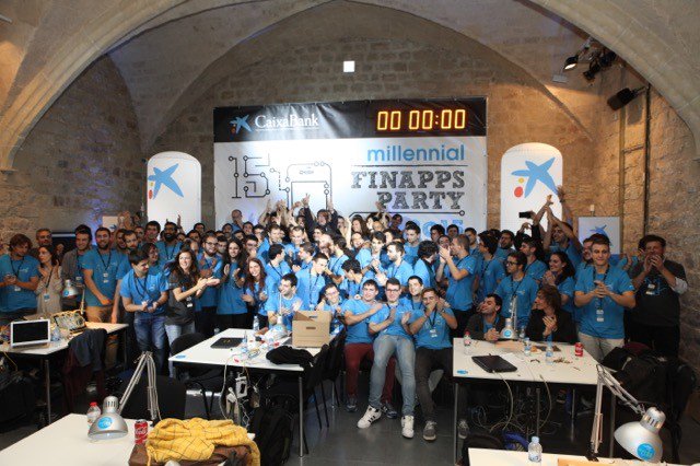 caixabank's tweet photo. Acabó la #FinAppsParty. ¡Suerte a los 31 equipos participantes! https://t.co/7Loj0R52d6
