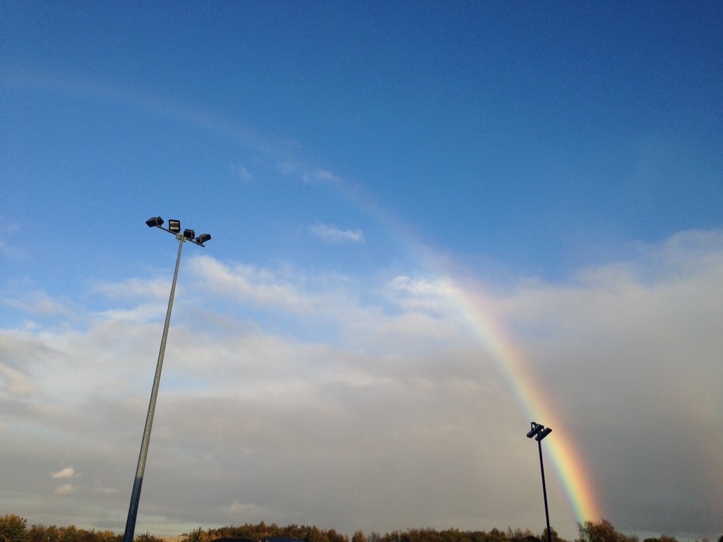 leedskerala's tweet photo. After the #fire yesterday it's now #rainbow in #leeds #Yorkshire https://t.co/ZIRoo2dT4z