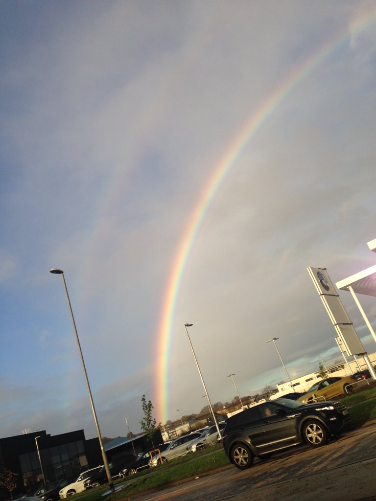 leedskerala's tweet photo. After the #fire yesterday it's now #rainbow in #leeds #Yorkshire https://t.co/ZIRoo2dT4z