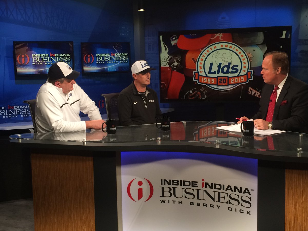GerryDick's tweet photo. These guys had a crazy idea. 20 years &amp; 1400 locations later, they tell the @lids success story on #IIBTV #HatWorld https://t.co/zIkNK50GUW