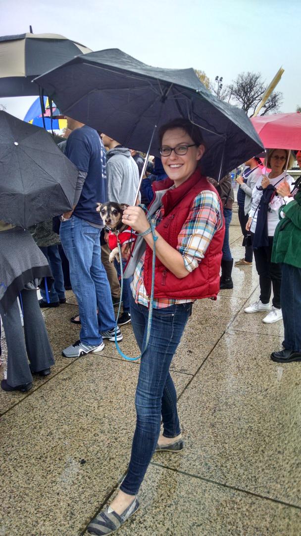 SocialWorkDud's tweet photo. 2nd Annual #FriendshipWalks to end homelessness in DC. Little rain never hurt anyone! @FriendshipPlace @BanksErin https://t.co/QYv8P8PSFG