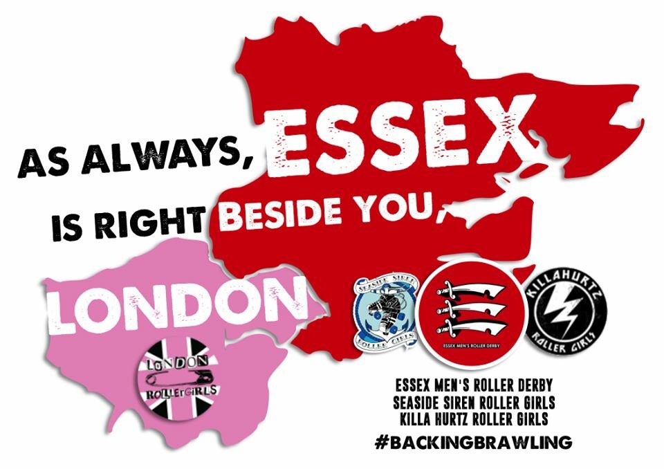 EssexMensRD's tweet photo. As always, Essex is right beside you, London. #BackingBrawling https://t.co/VuDa1qUPHO