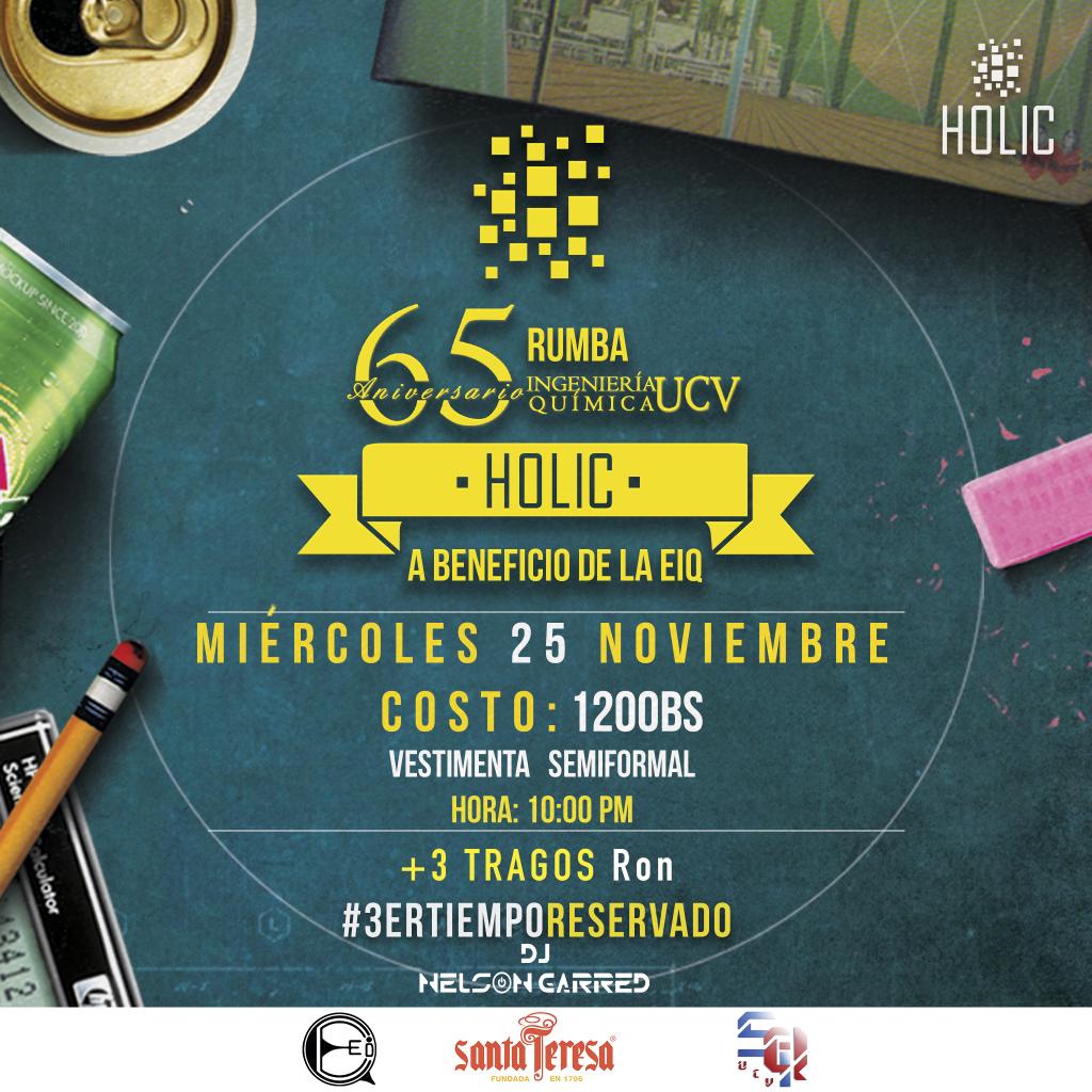 CEEIQ_UCV's tweet photo. A beneficio de la Escuela de Ing. Química #UCV #65AniversarioIQUCV #3erTiempoReservado #3TR8 @Rumbacaracas https://t.co/jPltxBrqeH