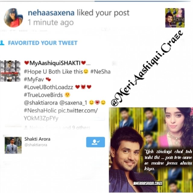 Riya__Sarkar's tweet photo. @shaktiarora @saxena_1#TonsOfThanks 4 d appreciation 😍😍😍#SameEdit 😊#Shakti liked in twittr#Neha liked in Insta https://t.co/6xPs4rQ0Oh