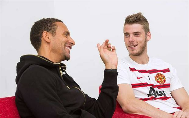 Happy birthday to Rio Ferdinand (37) and David De Gea (25)... 