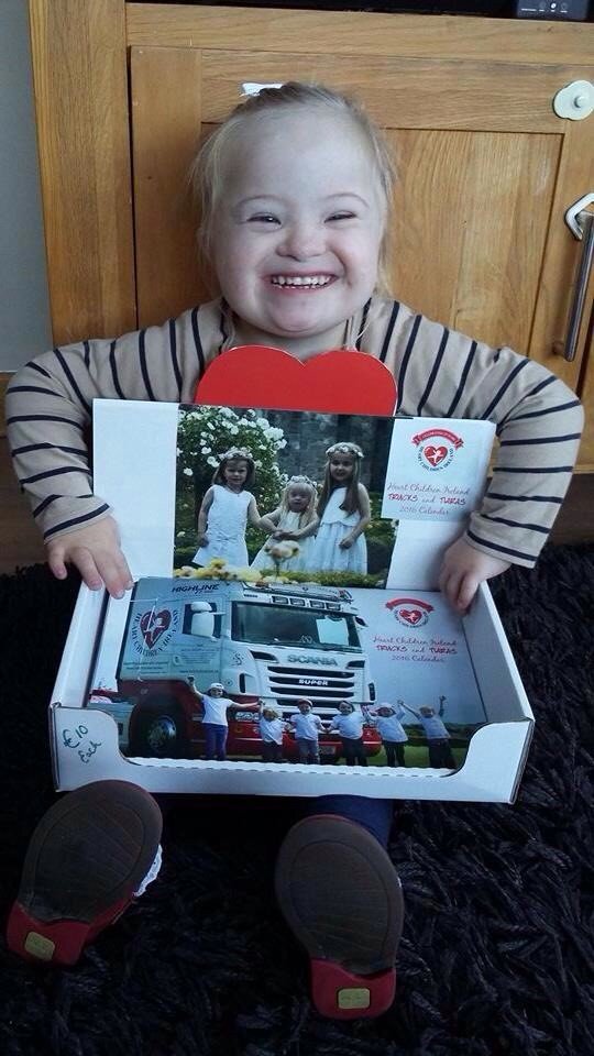 heartchildren_'s tweet photo. Sorcha ready to bring calendars to McCartans Pharmacy in balbriggan, Co. Dublin for sale @Chill_Insurance #hcical ❤️ https://t.co/BNbMRSGuwy