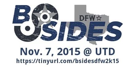 ss_htp's tweet photo. If you aren't here, then you don't exist to us. #BSidesDFW2015 https://t.co/cB8mEElSWJ