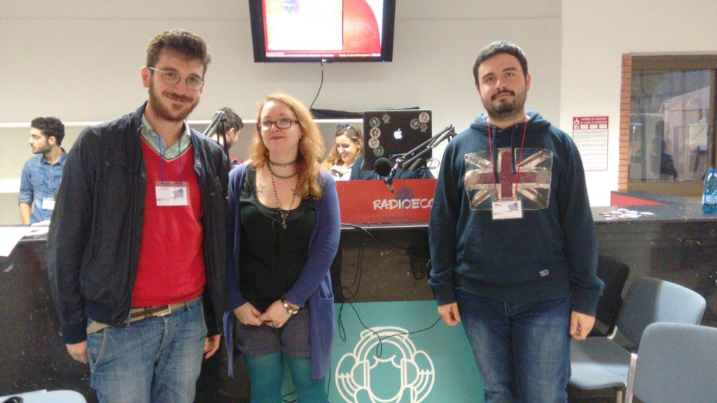 radioeco's tweet photo. Adesso una scrittrice della casa editrice "Giovane Holden"! @pisabookfest #pbf13 https://t.co/3AyBZ7en0X