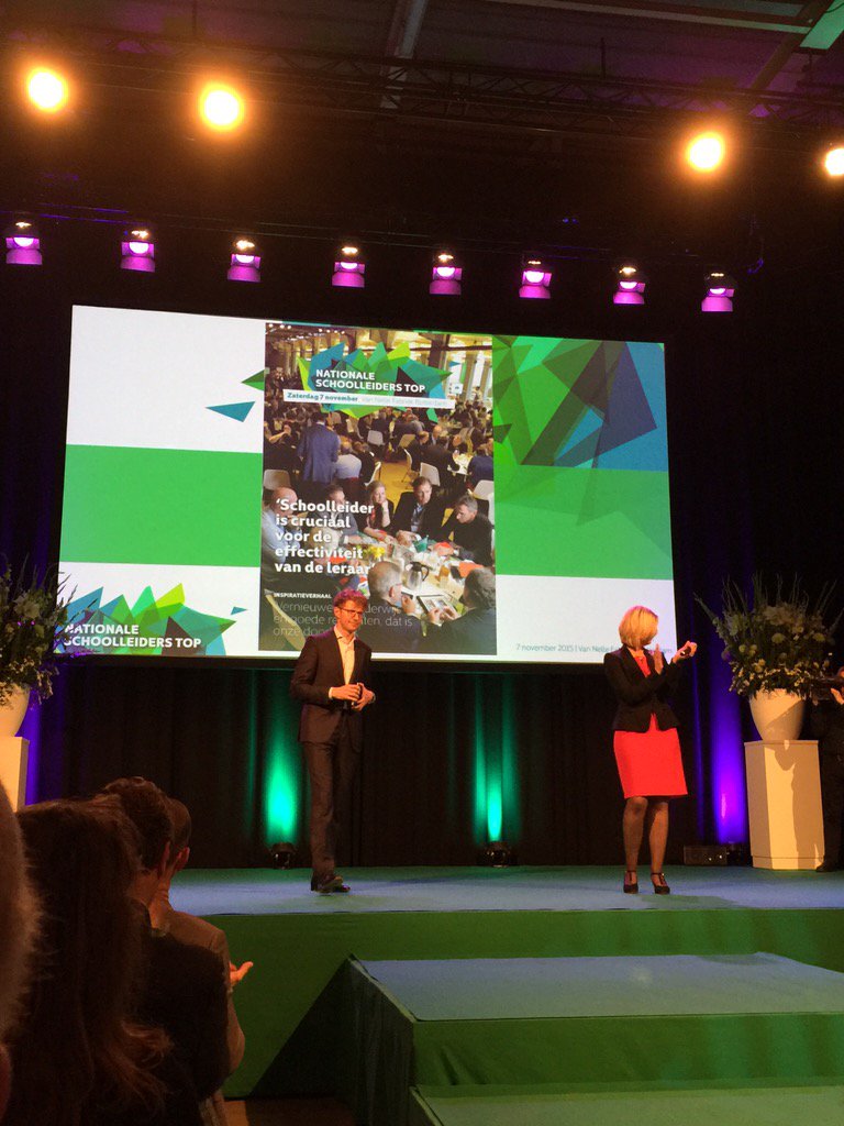 JasmijnKester's tweet photo. Top dag #NST15 Veel bezieling, inspiratie, energie en verbinding! @MinOCW @VO_raad #schoolleiders #onderwijs https://t.co/dopaNQHF7b