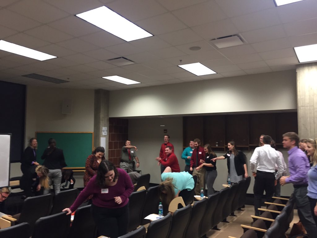 Snowball fight!  Getting to know some fun facts about each other.  #dspncrc #dsplead #foundersday