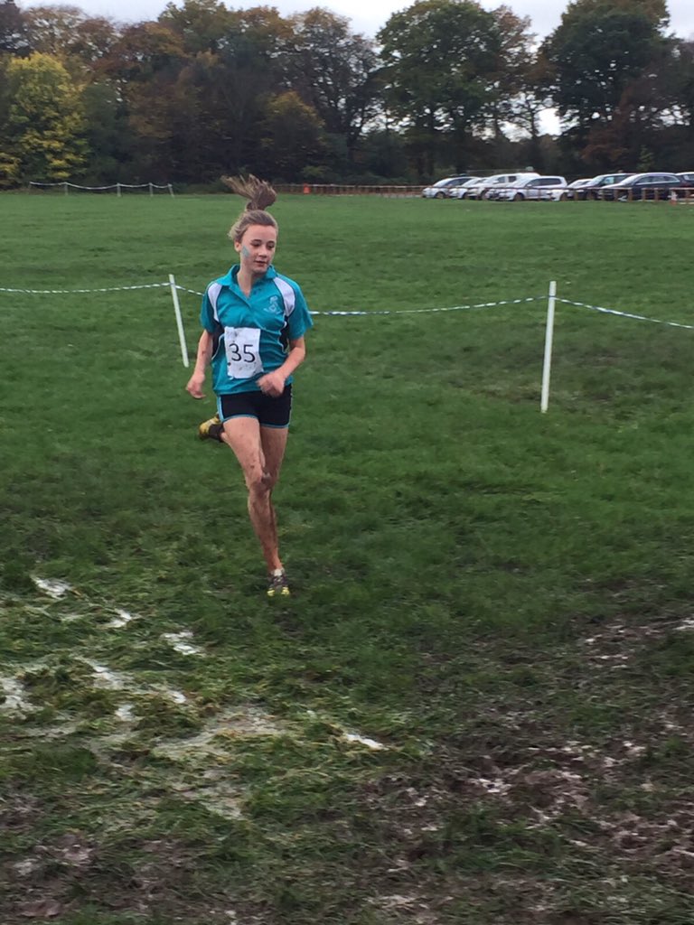 NHSGsport's tweet photo. The juniors at Regional Cross Country #lovingthemud https://t.co/hoM3Qn0Mci