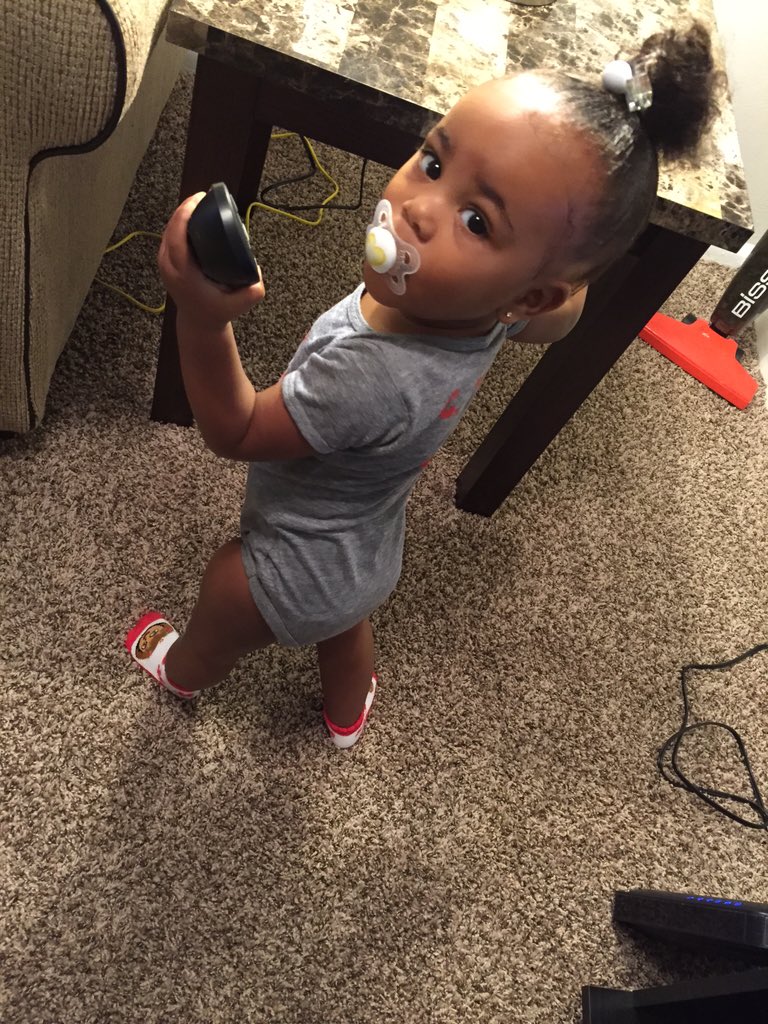 CJ1two's tweet photo. Happy 1st Birthday To My Number 1 Fan, My Heart, My Everything, My Chloe. Daddy Loves You 😘😘😘😘 https://t.co/HAPmqddXLA