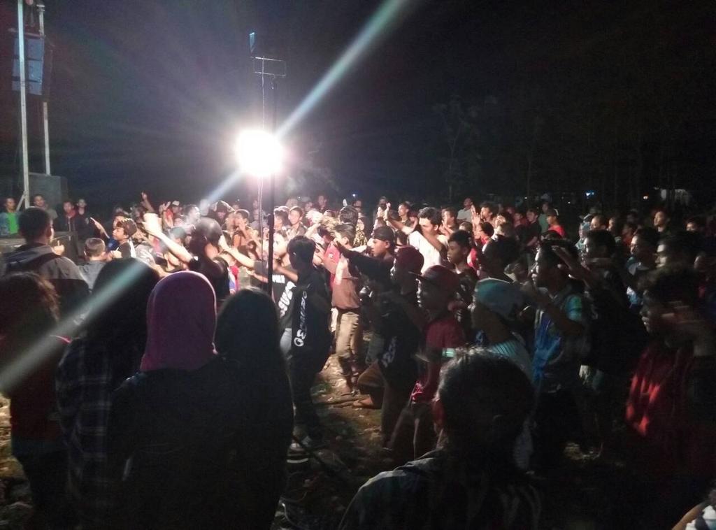 Ramainya... #pentascampursari #masyarakatbudaya #playenGk