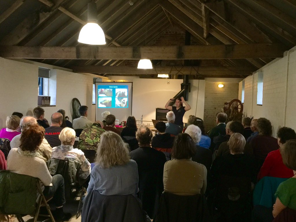 SomersetBadgers's tweet photo. Positive training day today with a room full on members keen to learn badger rescue skills. Thanks @SWWR @PkKidner https://t.co/jZfiqIxEnM