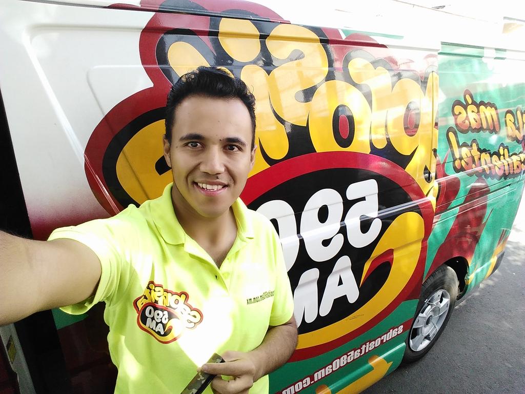 Ya andamos haciendo el programa desde Cd. Neza con el sabrosomovil de <a href="/sabrosita590/">Sabrosita 590</a> estamos en el mercado aurora.