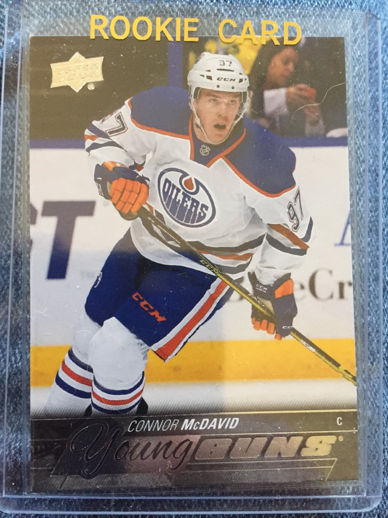 Ryoni77Ryan's tweet photo. After 8 boxes I finally find #McJesus @UpperDeckHockey #CollectConnor #NeverGiveUp #KeepRipping #collect #thehobby https://t.co/Ip9vFZaois