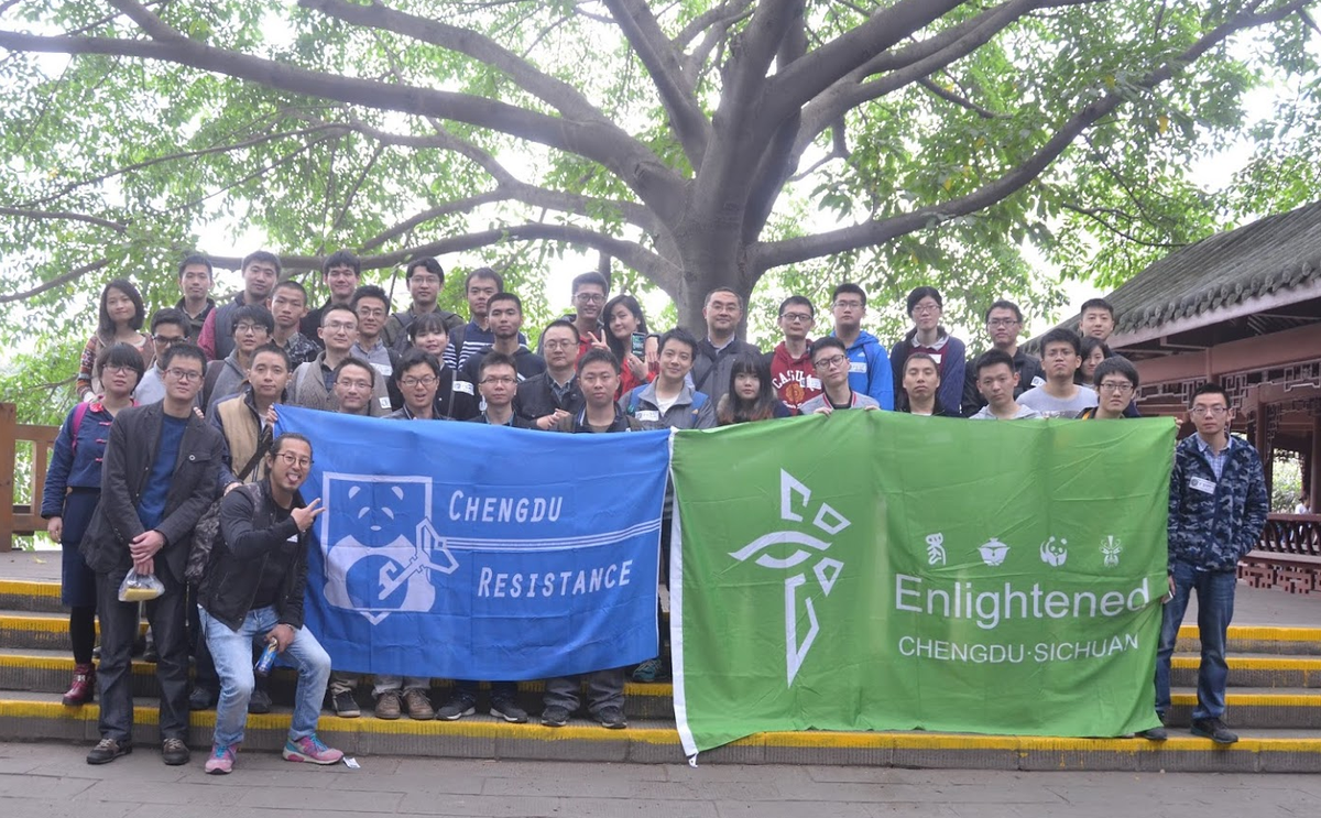 ingress's tweet photo. Ingress Agents in Chengdu looking strong for today's #IngressFS #IFSYearOne https://t.co/J3Z0SOC9JW