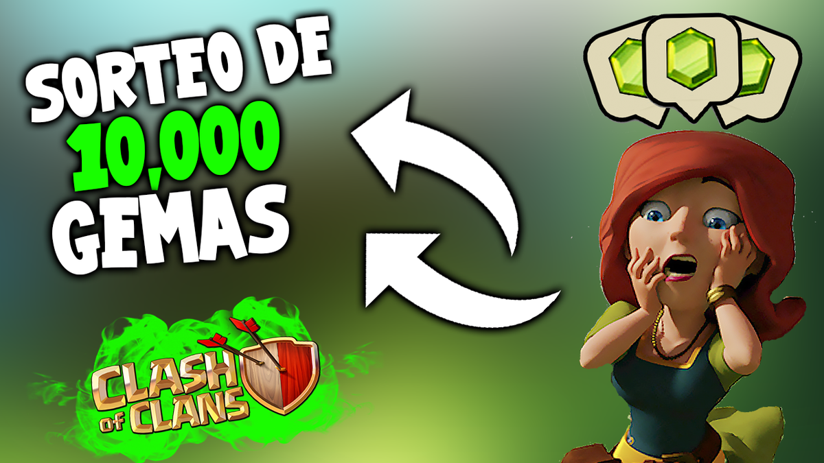 TheShooterCoC's tweet photo. ''MEGA DE SORTEO DE 10.000 GEMAZAAAS! 😯''

RT + Seguir a @TheShooterCoC y @DollarGamesYT 💰 

https://t.co/TXnrEp8M4c https://t.co/PTZMn5A3oH