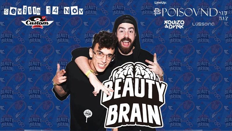 CenterWaves's tweet photo. ¡RT + FOLLOW y podrás ganar 1 ENTRADA DOBLE para ver a BEAUTY BRAIN en Sala Custom (Sevilla)! https://t.co/vOmneMFVom