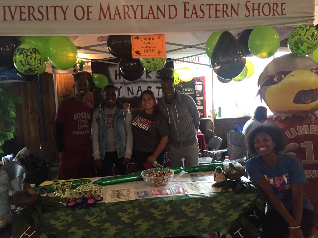 UMESHawkSports's tweet photo. UMES S.A.A.C participates in Relay for Life at Winter Place Park! #SquawkforaCure #HawkDynasty https://t.co/f50FWAYLmq